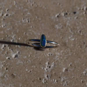 Baby Boulder Blue Moon Ring